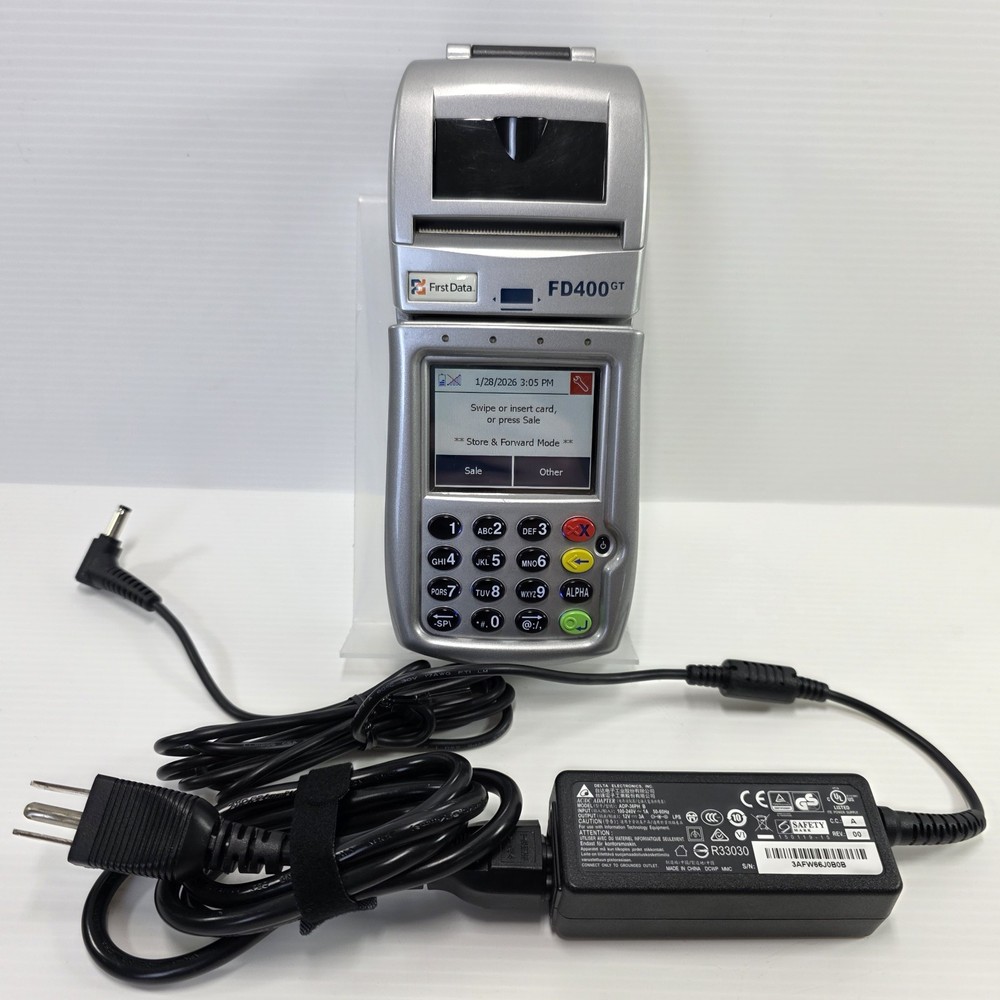 First Data FD400GT GPRS Wireless Terminal