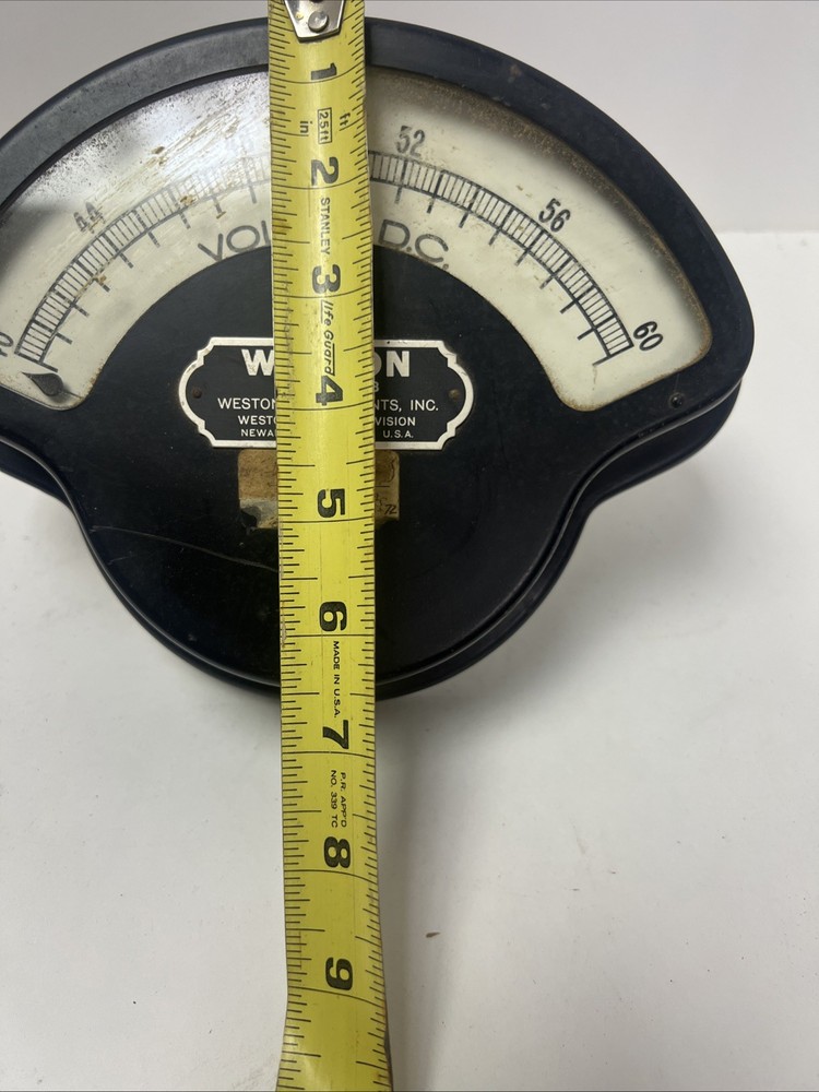 Weston 1960 Era Vintage D C Volt Meter #273