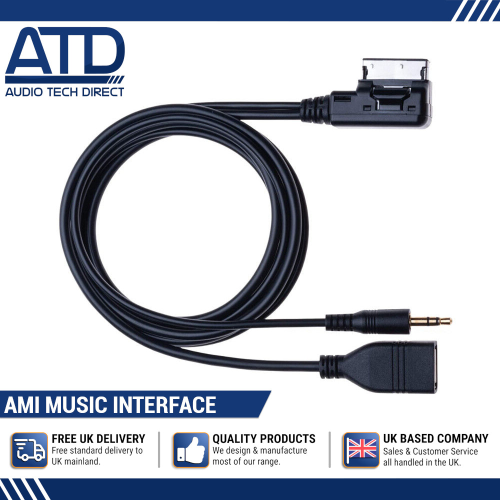 MMI USB AUX For Skoda Octavia Fabia Superb Interface 3.5mm Cable MDI interface
