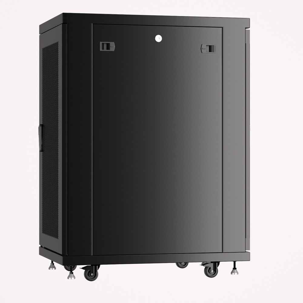 Server Rack 22U Network Cabinet 39" depth Data Server Cabinet - VENTED MESH DOOR