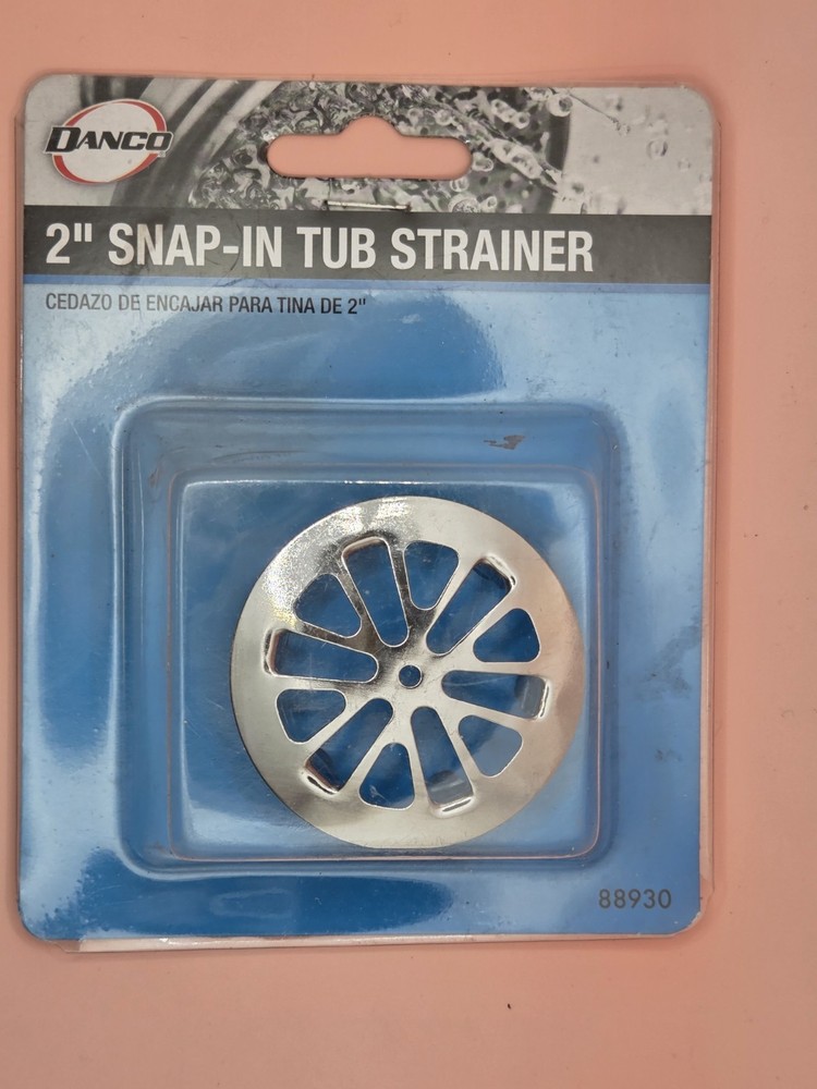 Danco 88930  2" Snap-In Tub Strainer