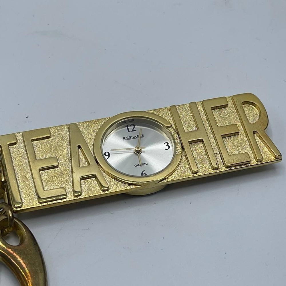 Teacher Clip Analog Quartz Clock