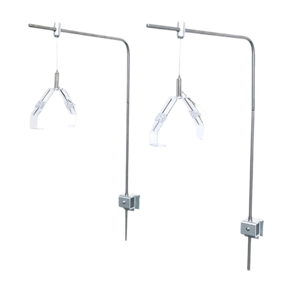 2x Aquarium Light Bracket Mount Fish Tank LED Light Rack for Fish