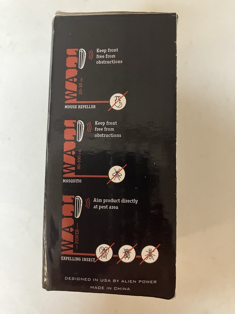 Alien Power Ultra Sonic Pest Repeller FREE SHIPPING Bug Control