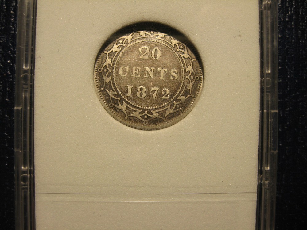 1872H Newfoundland coin set