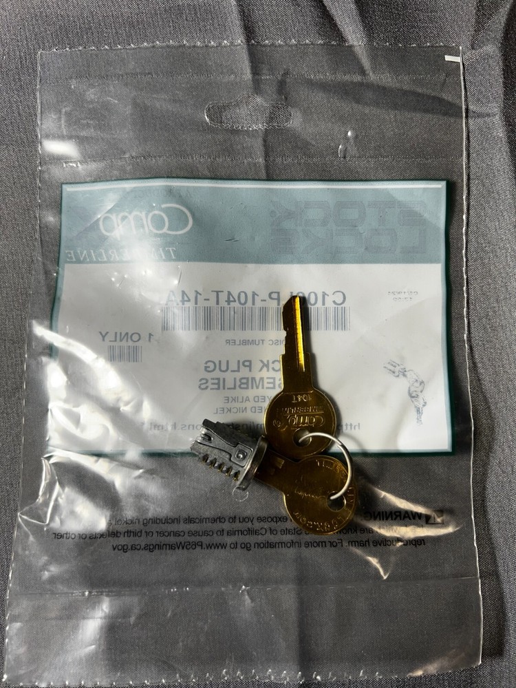 Comp X Lock Plug Assemblies C100LP-104T-14A