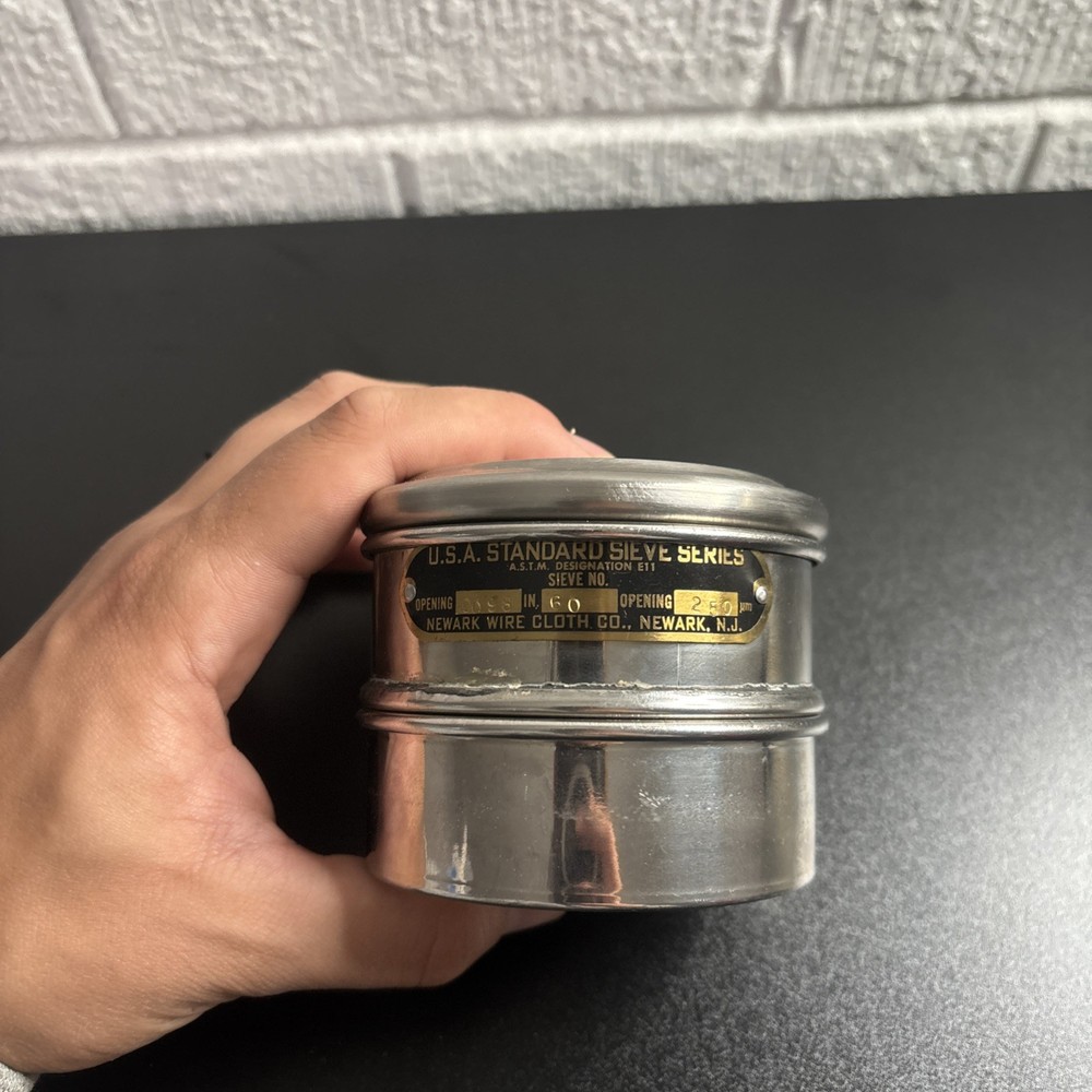 U.S.A. Standard Testing Sieve Opening .0098 In.