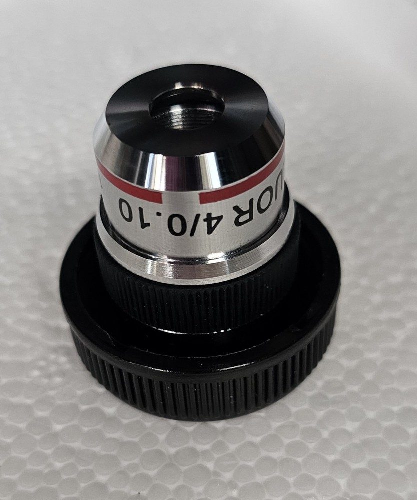 OMAX 4X Fluor Objective Lens for EPI-Fluorescent Microscope