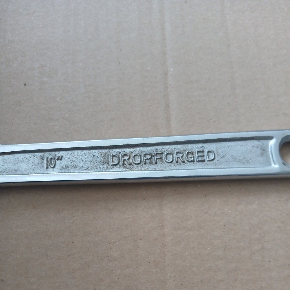 Valley 10" Adjustable Spanner, CR-V