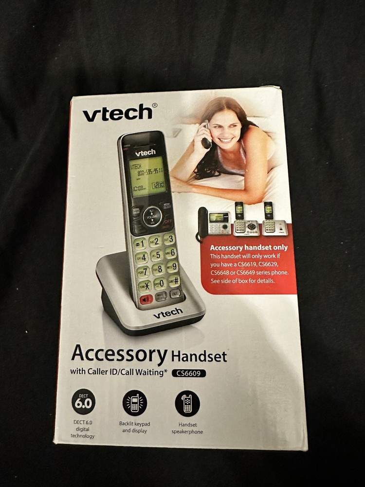 Vtech Accessory Handset With Caller ID/Call Waiting CS6609