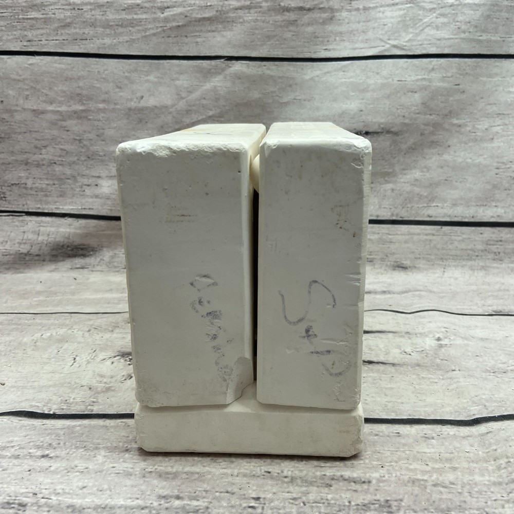 Hershey Ceramic Casting Mold Salt + Pepper Shaker