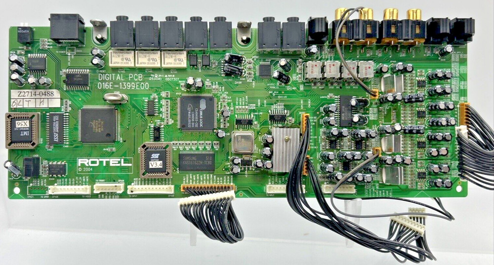 Rotel RSX-1056 Receiver Digital PCB Board 016E-1399E00 Only