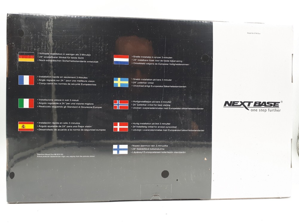 NEXTBASE Package: Two DVD Players + 2 Headphones + 2 Installation Brackets