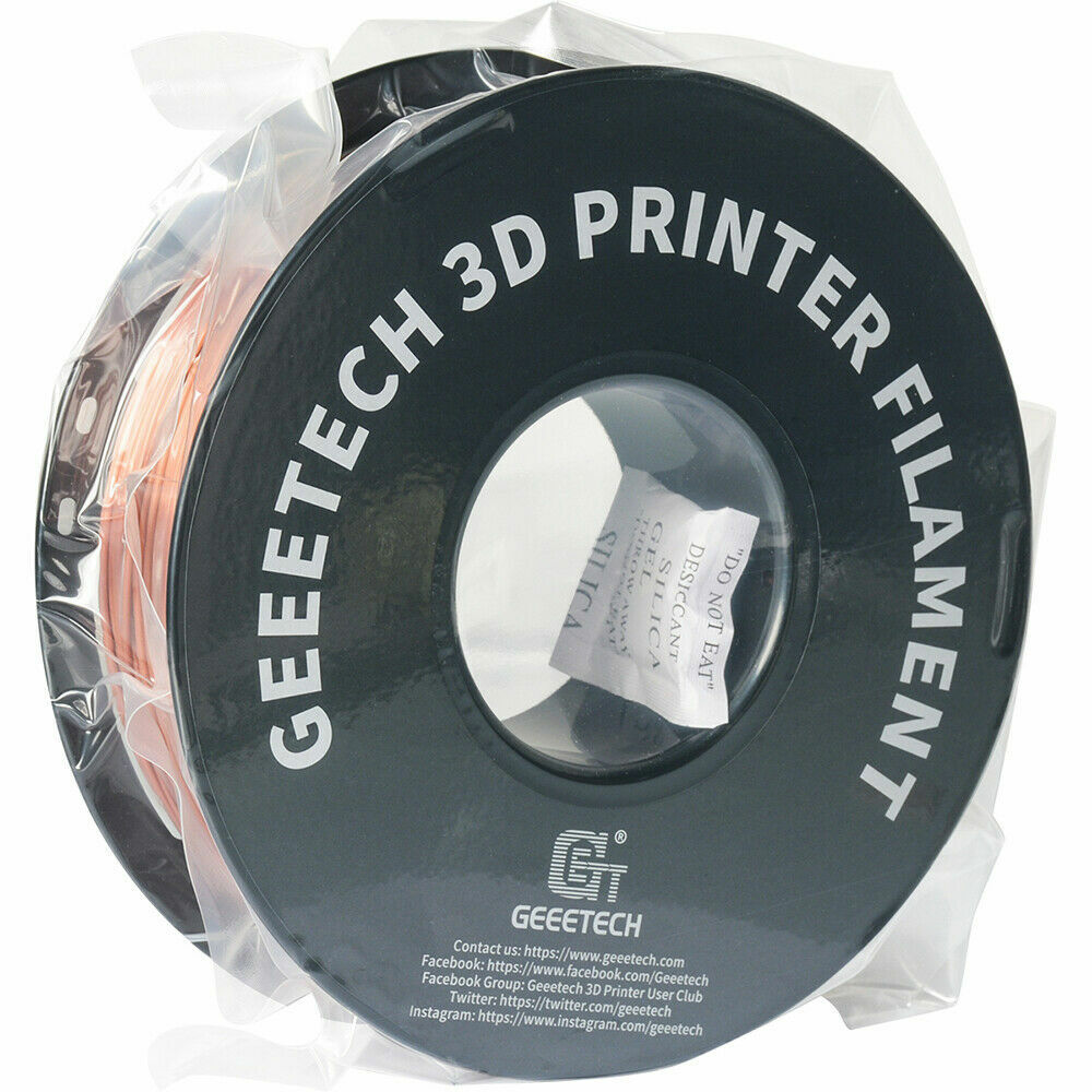 Geeetech Transparent PLA Filament Silk copper 1.75mm for 3D Printer Consumables