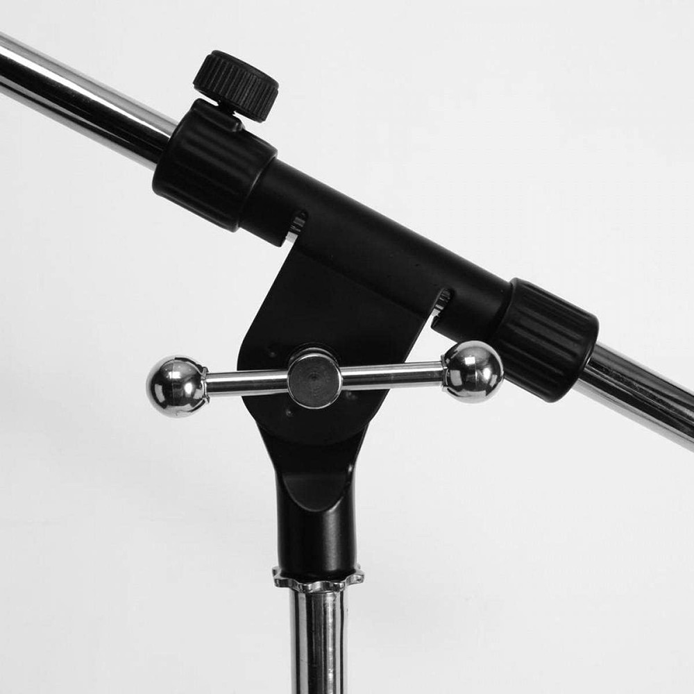 MS7701C Tripod Microphone Boom Stand, Chrome