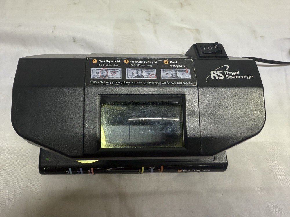 Royal Sovereign counterfeit detector