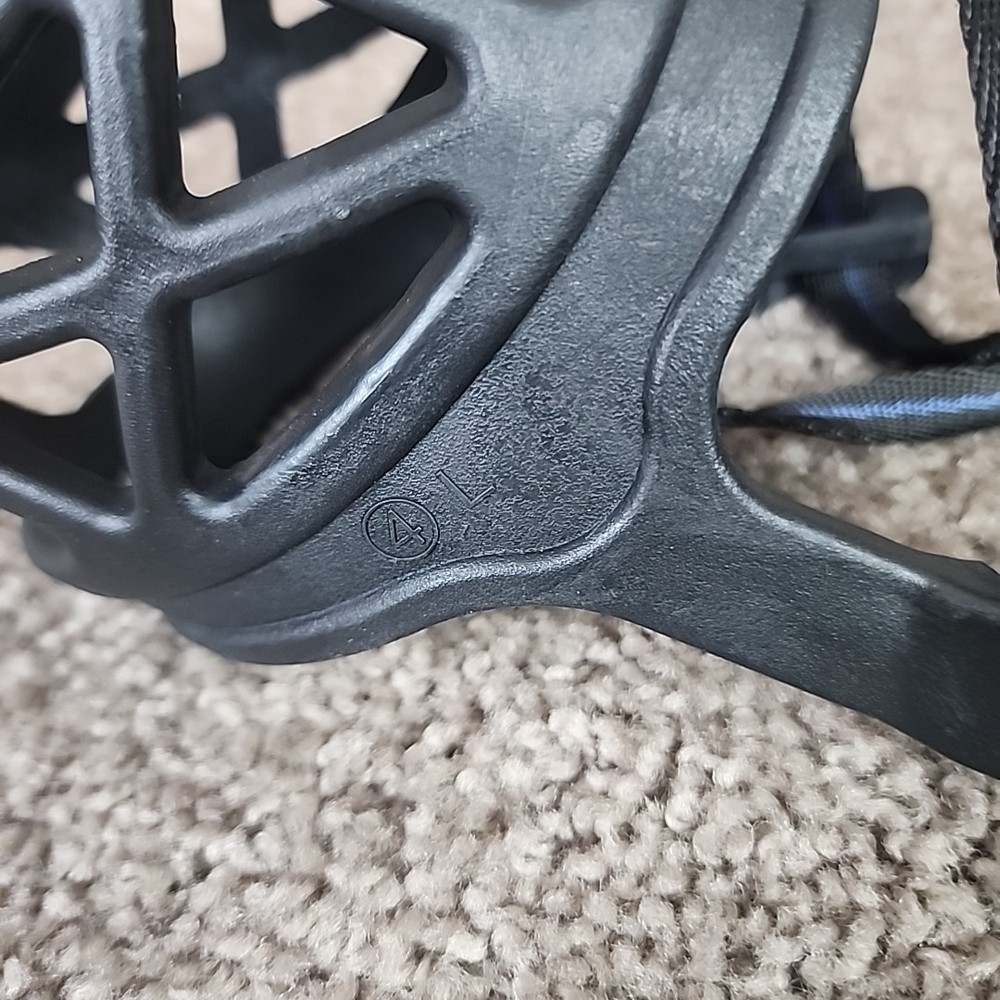 BARKLESS Dog Muzzle, Basket Muzzle For Biting/Chewing, Size L, Black Pre-owned