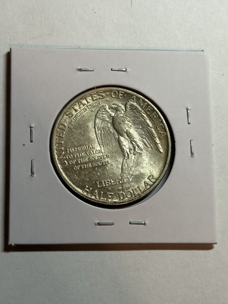 1925 Stone Mountain Commemorative Half Dollar UNC Nice Tone