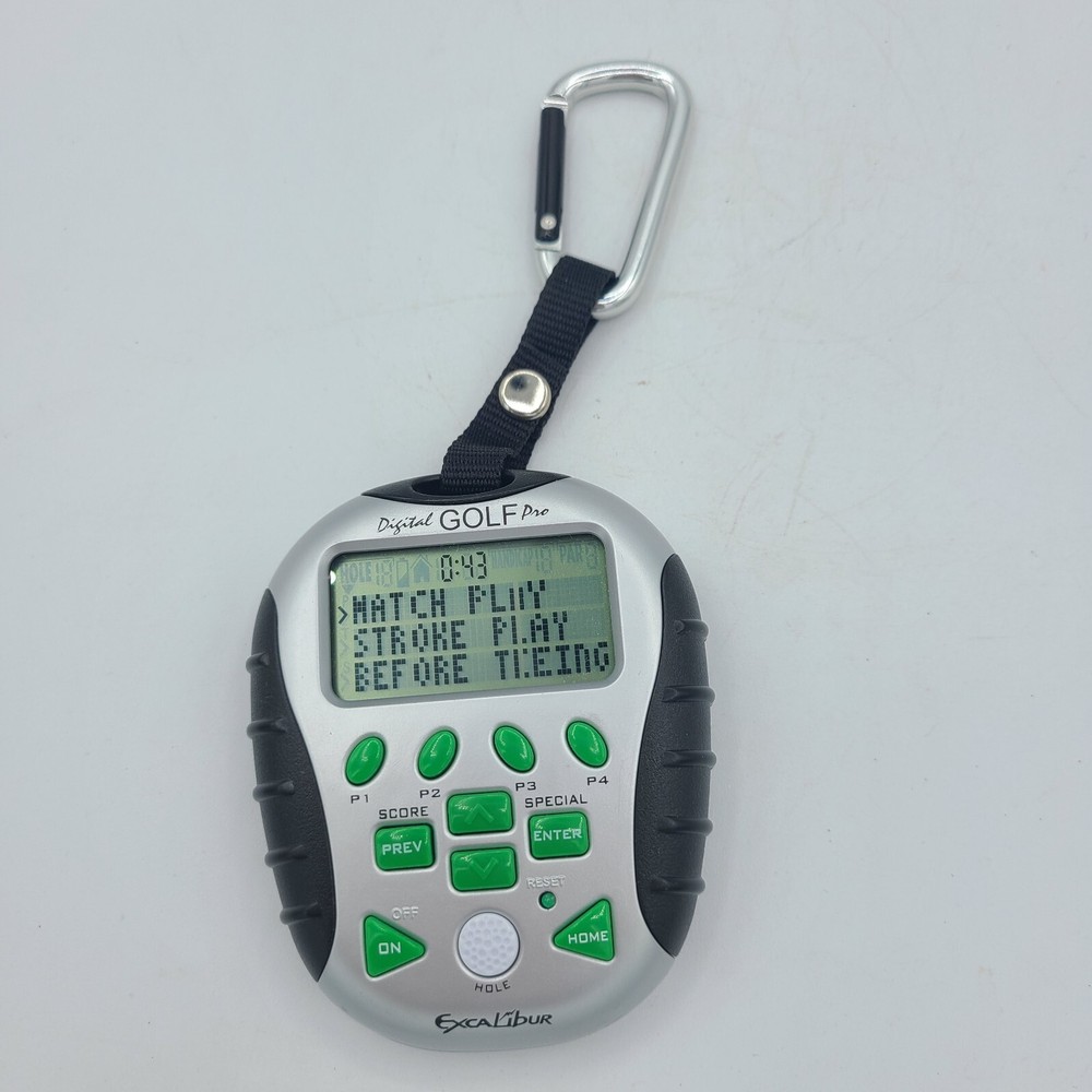 Excalibur Digital Golf Pro Scoring System Model No 468-CS-RS Works