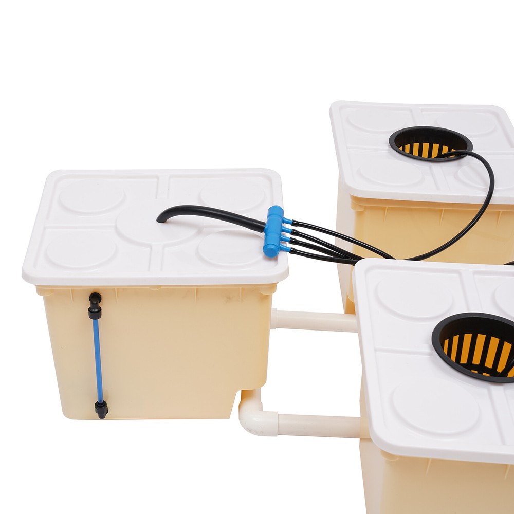 Hydroponics Deep Water Culture DWC Hydroponic System buckets Drip Growing System
