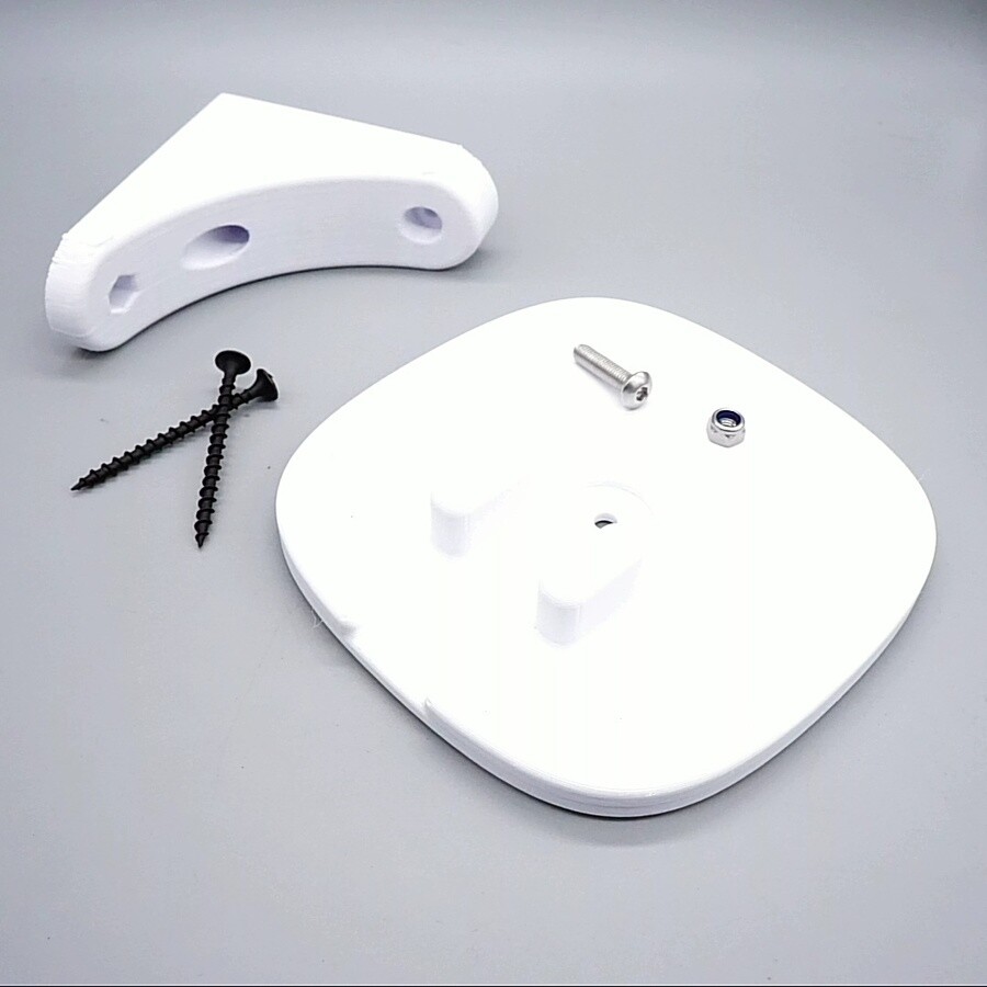 Pivoting Wall Mount for Sonos One Smarthome Speaker - White