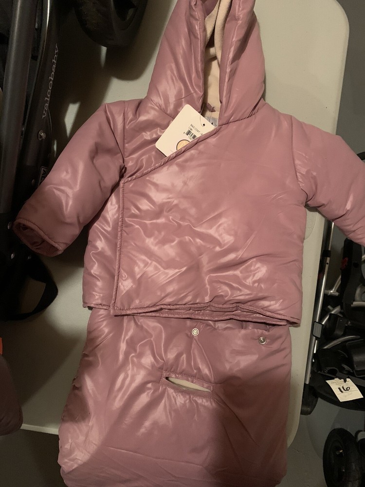 7am infant bagcoat lilac