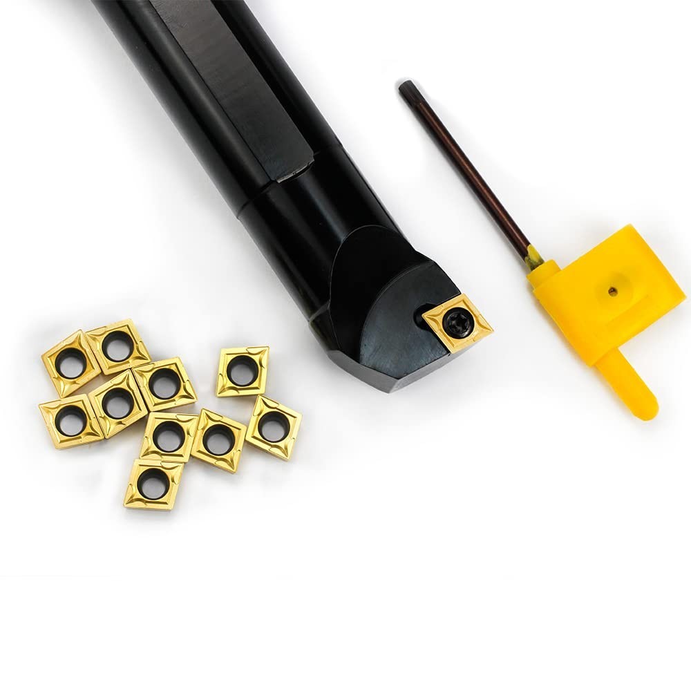 Indexable Boring Bar 1x12In Carbide Inserts for Internal Machining Tool