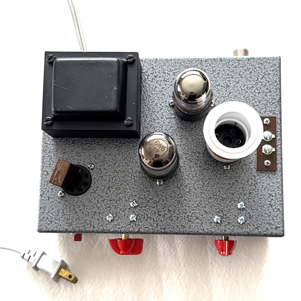 AMECO® AC-1 CW transmitter-FINISHED REPLICA for 40m RED Knobs