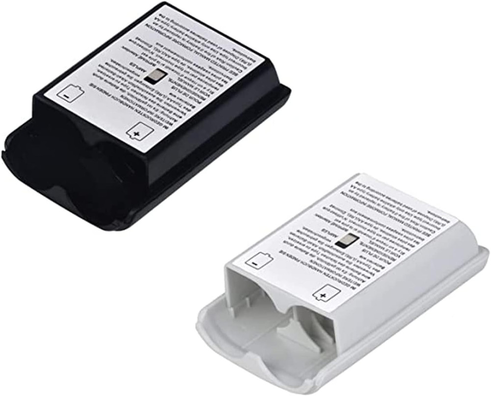 2 Pcs Battery Pack Cover for Xbox360 Wireless Controller, Replacement Battery...
