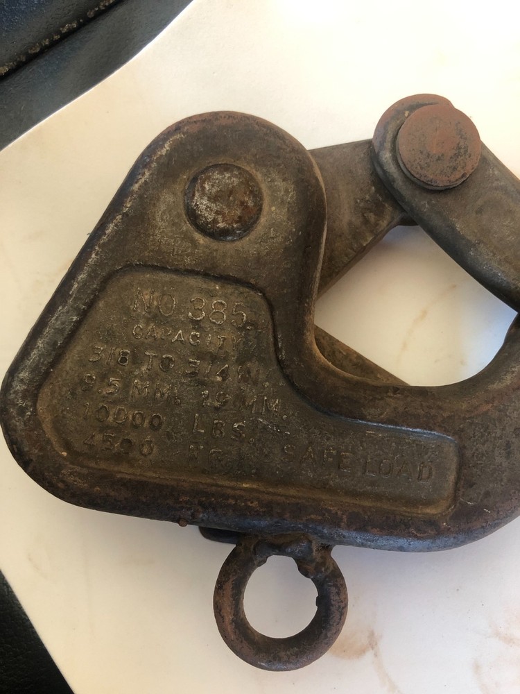 CRESCENT TOOL No 385 Cable Wire Grip Puller 10,000 LBS 3/8"-3/4", NICE
