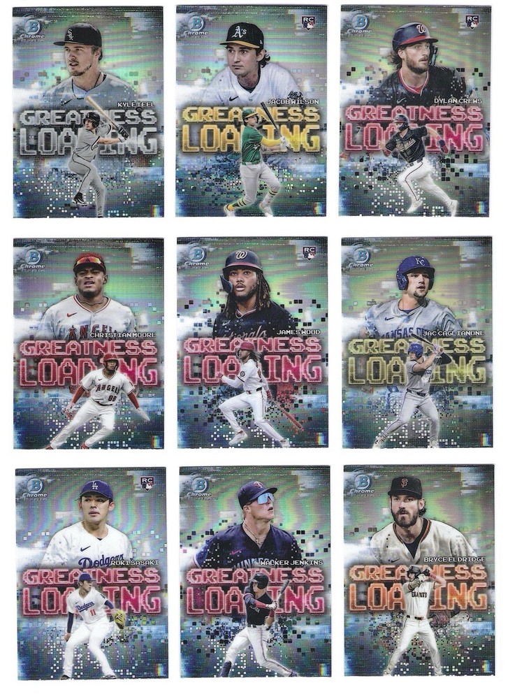 2025 Bowman Baseball- Inserts (Buy More, Save More)