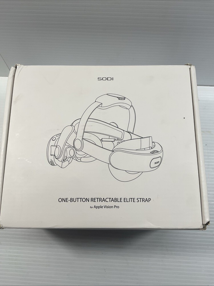 SODI Head Strap Compatible with Apple Vision Pro VR Headset Open Box