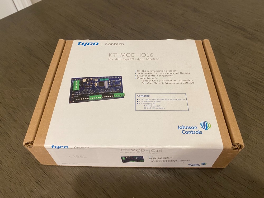 Kantech KT-MOD-IO16 RS485 Input/Output Module NEW
