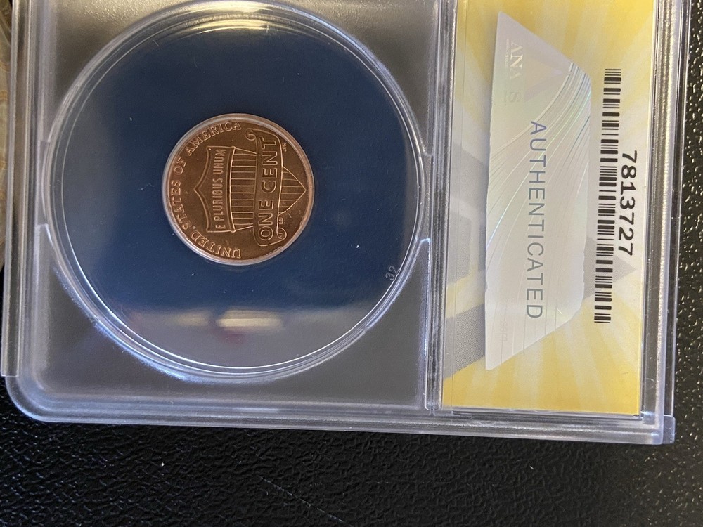 MS 66 2023 Lincoln Union Shield Cent Extra V error coin