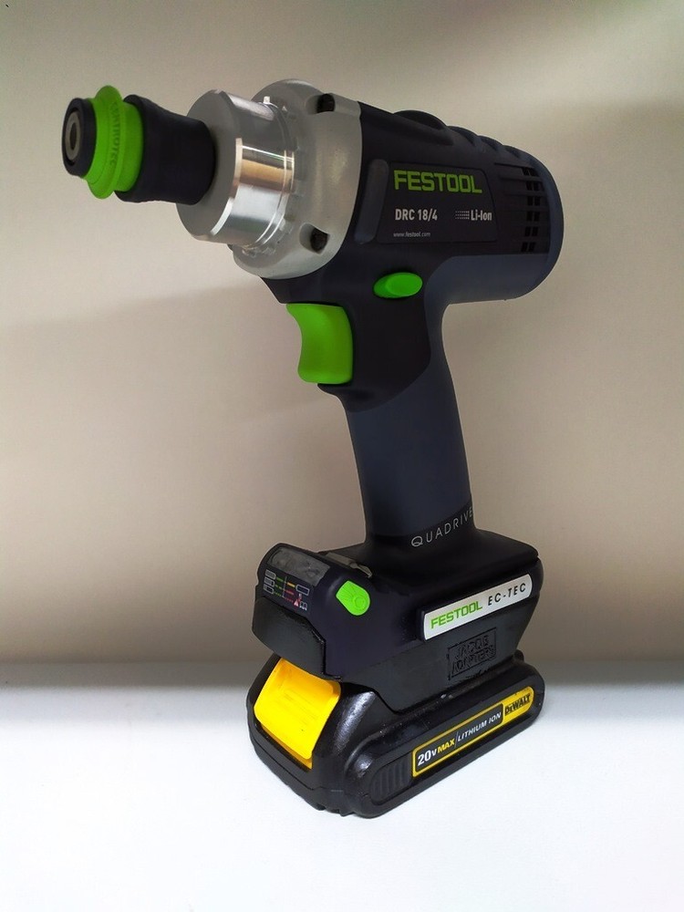 Battery Adapter for Festool 18V Tools. ( Jadapters )