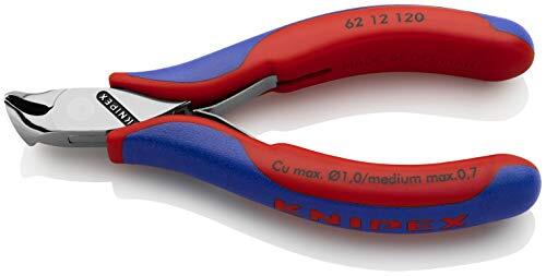 Knipex 6212120 Electronics Oblique Cutting Nippers, Multi-Component