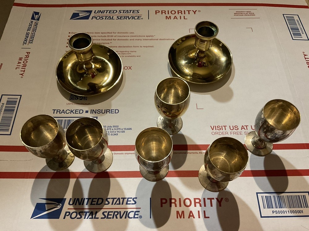 Silver Plate Goblets