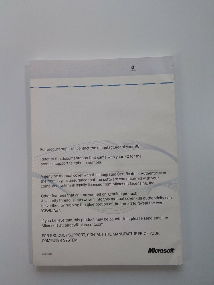 MICROSOFT Windows 98 Guide Getting Started Original OEM 1998 Manual Book