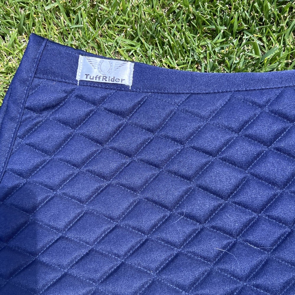 TUFFRIDER BASIC DRESSAGE SADDLE PAD BLUE