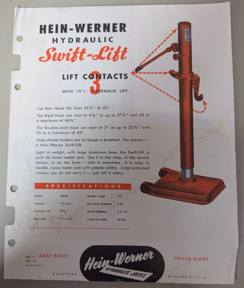 Studebaker Accessory Hein-Warner Flyer