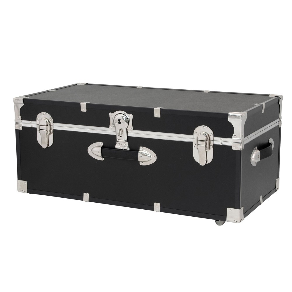 Seward Explorer 30" Trunk with Wheels & Lock, Black