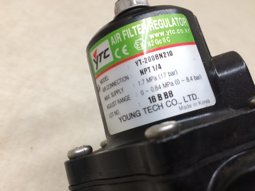 YTC Air Filter Regulator yt-200BN210