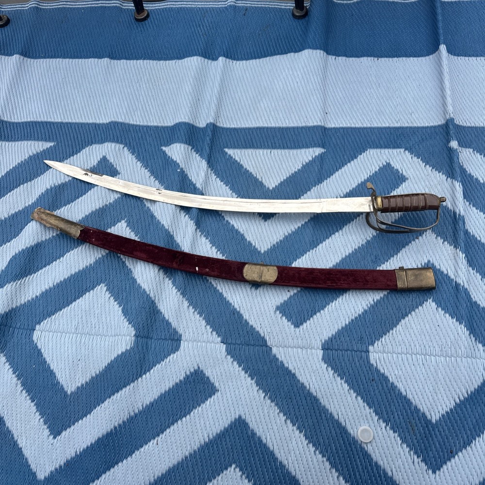Ceremonial Indian Rajput Wedding Sword 38" Talwar Tulwar Basket Hilt