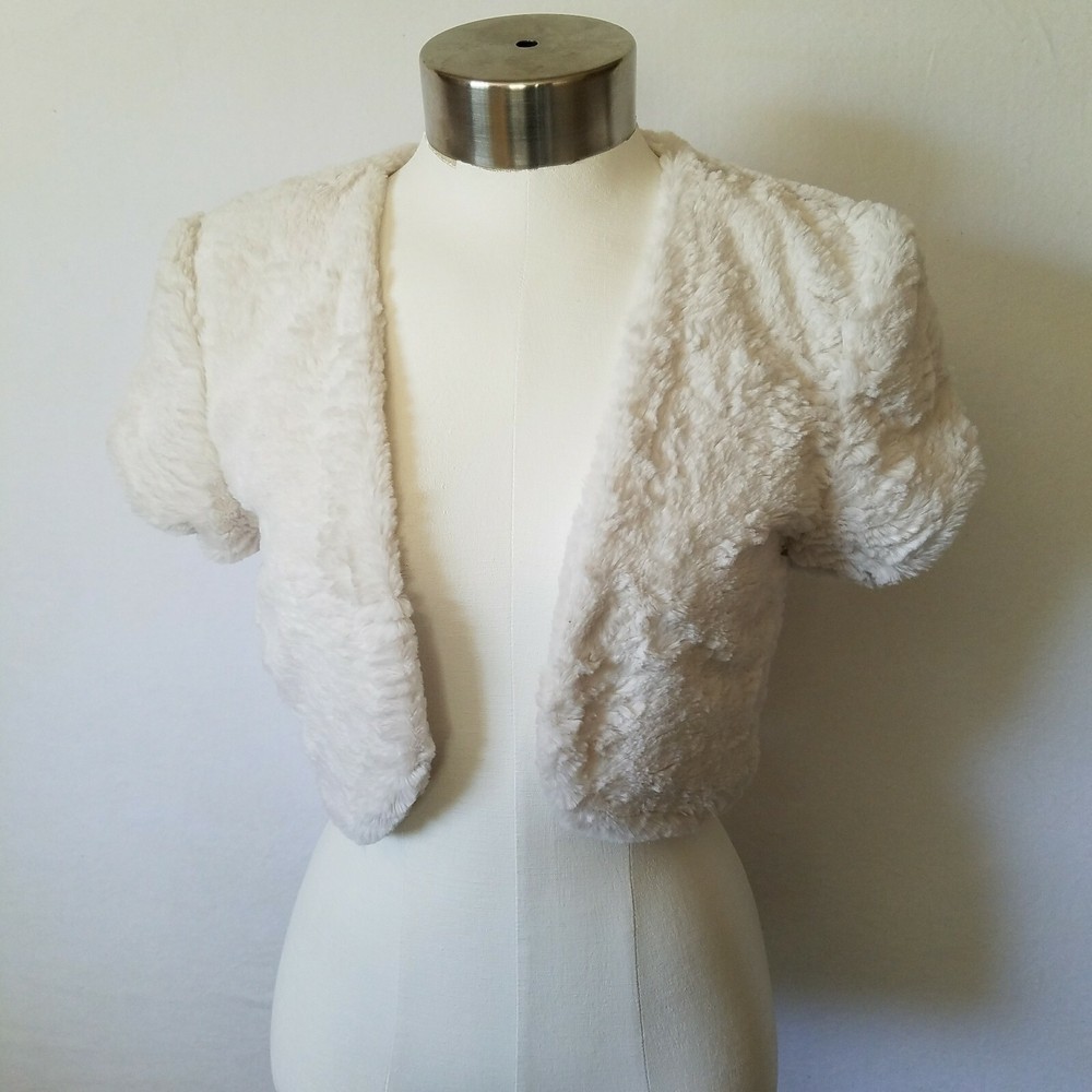 NWT BCX White Vest Size S Small New