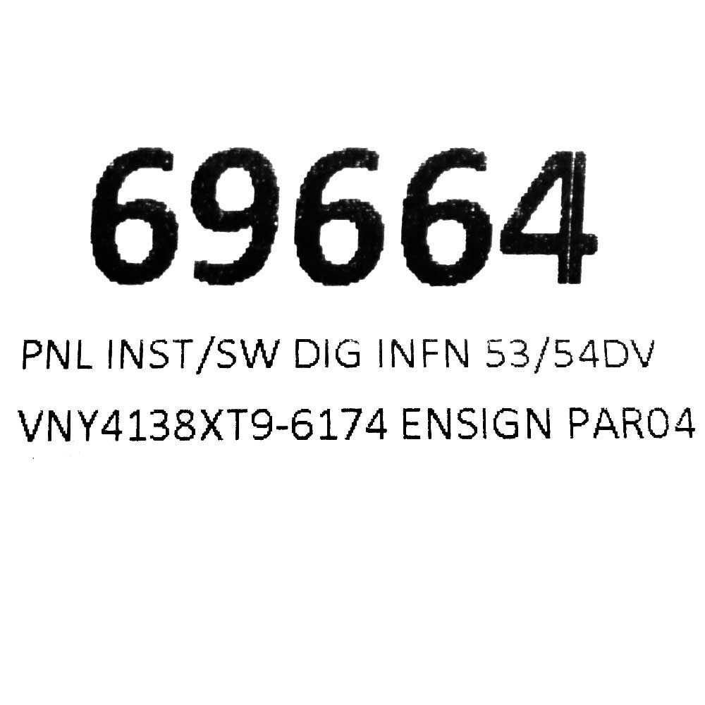 Avalon Pontoon Boat Blank Dash Panel 69664 | Ensign Helm