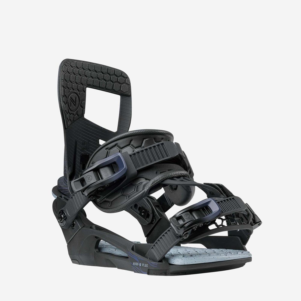 Nidecker Kaon-W Women's Snowboard Bindings, Black, Large