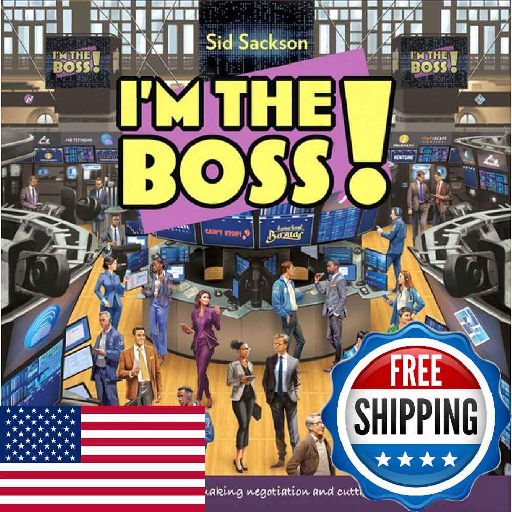 Face 2 Face Eagle-Gryphon Games I'm The Boss Bargaining Board Game