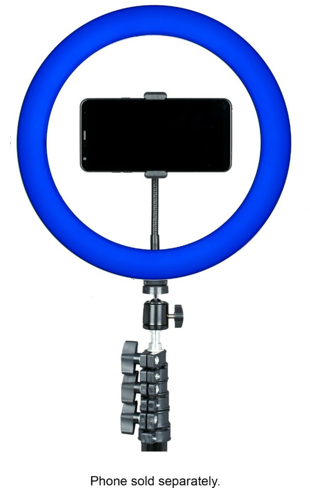 Sunpak Rainbow Ring Light Vlogging Kit 12"-Tocad