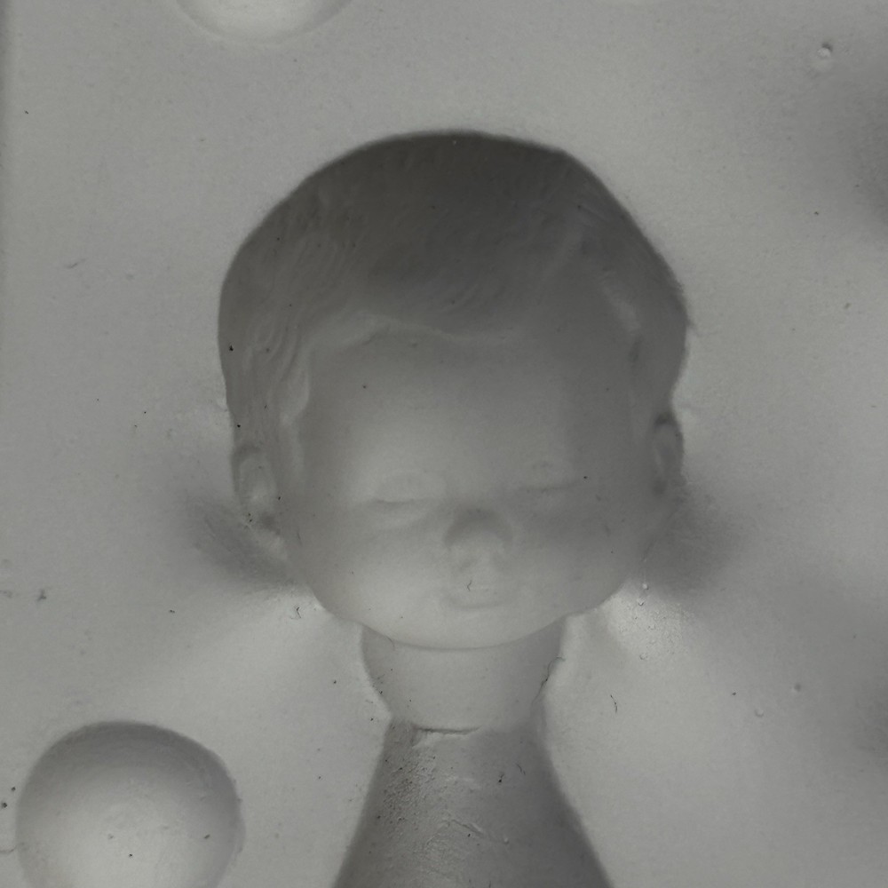 Bil-Mac 1101 Vintage Ceramic Doll Slip Casting Mold Boy