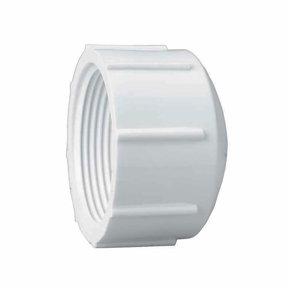Primex 88238 2 Inch PVC Threaded Cap Sch 40